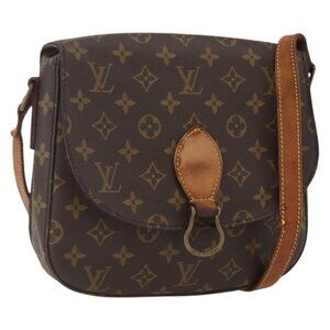 Authentic LOUIS VUITTON Monogram Saint Cloud GM Shoulder Bag M51242 LV